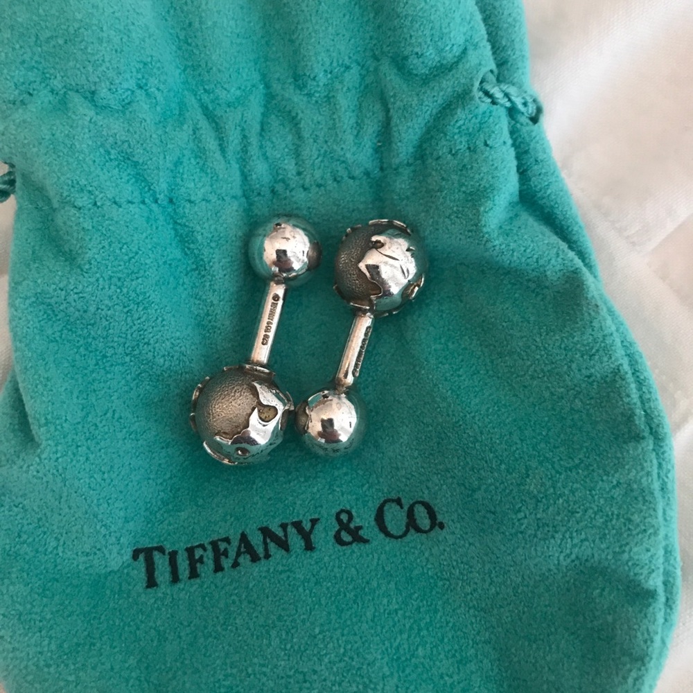 TIFFANYS world Traveler cuff links !